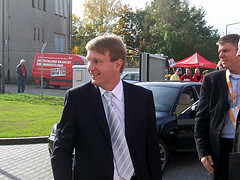 CDU-Generalsekretär Ronald Pofalla trifft ein. von daveshine Quelle: Flickr